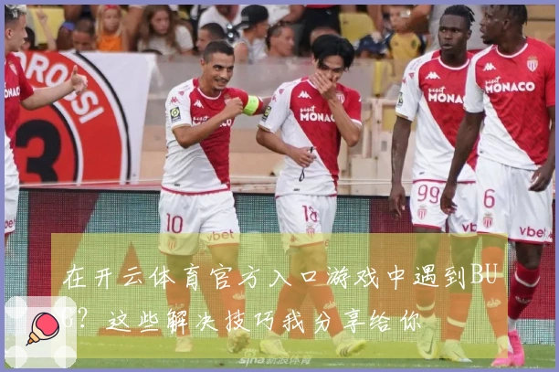 在开云体育官方入口游戏中遇到BUG？这些解决技巧我分享给你